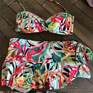 LA BLANCA two piece bikini. I love this colorful one so much!!